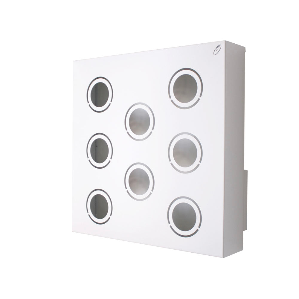 HUB | Modulo per Giardino Verticale Fai da Te (DIY) |  Alluminio Riciclato | Colore Bianco